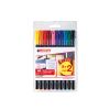 EDDING / Edding / Color marker pen set, water-based, round nib, 1-3 mm, card 10 colors
