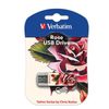 VERBATIM / Flash drive 32 GB, Tattoo, USB 2.0, "Rose"