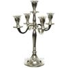 Kaemingk / Candelabrum Castel del Monte, 5 candles, 30 cm, silver
