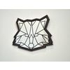 Ленивые Бобры / Lazy Beavers / Decorative mirror "Raccoon polygonal"