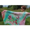 Silk scarf "June"