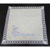 Елецкие кружева / Yelets lace / Linen napkin "Forgive me"