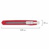 Knife 9 mm clerical STAFF "Basic Economy", latch, clip, case assorted