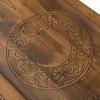 GamesDealer / Backgammon carved "Pattern-2", Ustyan