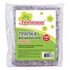 ЛЮБАША / Rag for cleaning the floor 50x60 cm, density 240 g / m2, gray HPP, 95% cotton, 5% polyester