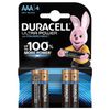 DURACELL / Batteries Ultra Power AAA (LR03, 24A) alkaline little fingers, SET 4 pcs. in blister