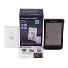 Meteorological station BRESSER TemeoTrend ST, temperature sensor, clock, alarm clock, black