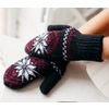 Wool mittens