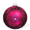 Holiday Classics / Ball fuchsia, 10 cm, 6 pieces