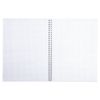 STAFF / Notebook bumvinyl, A4, 96 sheets, comb, offset No. 1, cell, BLUE / 10 pcs.