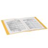 Cartella da 20 inserti BRAUBERG "Contract", giallo, inserti antiriflesso, 0,7 mm, business class