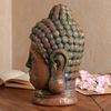 Керамика ручной работы / Statuette "Head of Buddha" 32 cm