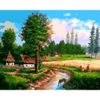 Опт-картина / Malen nach Zahlen 40x50 Ländliche Landschaft