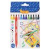 The markers are double-sided JOVI (Spain), 12 colours, ventilated cap, carton packaging