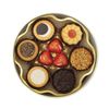 BISCOTTI / Set of cookies and chocolates "Santa Bakery" in a gift box, 500 g