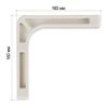 Halterungen für Wandprojektionswände aller Marken, 16 cm Projektion, bis 8 kg, CLASSIC SOLUTION