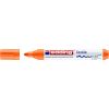 EDDING / Marcador Edding / Tecido, tinta pigmentada, ponta redonda, 2-3 mm, lavável até 60 ° C Laranja