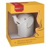 HILLTOP / Tea "Royal Gold" black sheet 80 g, porcelain teapot "ELEPHANT GOLD" 700 ml