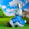 Хорошие сувениры / Figured planter "Hare with a basket" 48x42 cm