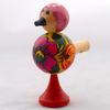 A penny whistle "Bird with flower" Polkhov-maydanskaya painting