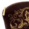 Торжокские золотошвеи / Velvet cosmetic bag "Romance"