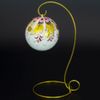 Промысел / Fishing / Christmas tree wooden ball, 80 mm