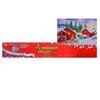Рыжий кот / Diamond mosaic "Snow-covered houses"