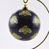 Бирюсинка / Christmas ball Bee Black 100 mm