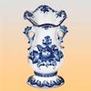 Галактика г.Гжель / Vase "Chrysanthemum"