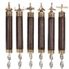 Золотая антилопа / Collectible souvenir set of skewers (6 pcs.) With the tip "Airplane"
