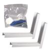 Bracket-fixing for microwave wall TRONE C-2, 1 degree of freedom, 40 kg, white