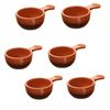 Вятская керамика / Set of 6 cocotte makers, 0.1l capacity