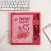 ArtFox / Set of diary 80 sheets and pen "#Happiness is near"