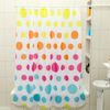 Доляна / Doliana / Curtain for the bathroom "Color dragee", 180 × 180 cm, polyester