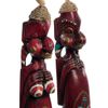 Decor and Gift / लकड़ी प्रतिमा "Asmat लाल" 50 सेमी