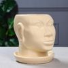 Керамика ручной работы / Planter "African head" 1.4 l