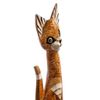 Decor and Gift / Wooden figurine "Cat" 40 cm