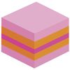 POST-IT / Self-adhesive block (sticker) ORIGINAL 51x51 mm, 400 sheets, assorted