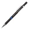 Pencil mechanical BRAUBERG "Ring" case, black, details, assorted, eraser, 0.5 mm