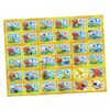 Set of training Mimimishki "Magnetic ABCs and counting", 33 letters, 33 numerals, 3 digits, ORIGAMI