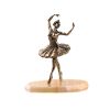 Золотая антилопа / Figurine "Ballerina" on natural stone
