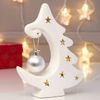 Сималенд / Souvenir ceramics "Christmas tree with stars and a ball"