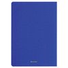 BRAUBERG / Cuaderno 60 l. tapizado de cuadros en polipiel bajo lino, cosido, B5 (179x250mm), AZUL, PASTEL / 2 uds.
