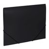 Folder on elastics BRAUBERG Office, black, up to 300 sheets, 500 µm
