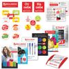 BRAUBERG and STAFF / POS-materials, set of 23 positions + placement instructions