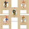 HATBER / Notebook 24 p. cage, cardboard cover, "Dachshund LIFE" / 20 pcs.