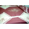 Снежинка / Snowflake / Table linen set "Pomegranate"