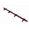 Snegozaderzhatel tubular ploskoovalny BORGE of 25х45 mm, L-3 m, 4 support for a professional flooring
