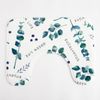 Этель / Set of bath mats "Eucalyptus" 2 pieces, 80x50 cm, 50x40 cm, velor