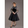 Снежинка / Snowflake / Bolero jacket for women "Tulip"